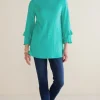 Erin Linen Blend Tunic<Soft Surroundings Sale