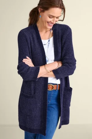 Faith Chenille Cardigan<Soft Surroundings Sale