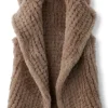 Faux Fur Draped Vest<Soft Surroundings Online