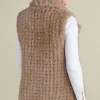 Faux Fur Draped Vest<Soft Surroundings Online