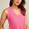 Felicity Peplum Sweater Tank<Soft Surroundings Hot