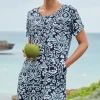 Fina French Terry Short Dress<Soft Surroundings Best