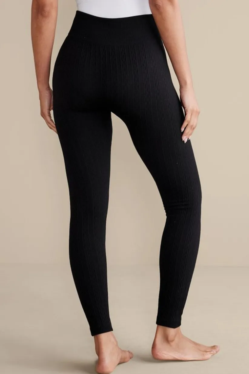 Fleece Lined Leggings<Soft Surroundings Sale