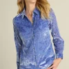 Floreat Velvet Shirt<Soft Surroundings Clearance
