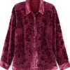 Floreat Velvet Shirt<Soft Surroundings Clearance