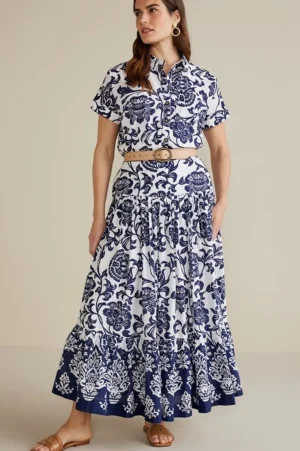 Gia Maxi Skirt<Soft Surroundings Hot