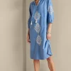 Hasana Linen Blend Midi Dress<Soft Surroundings Hot