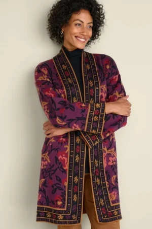 Haven Jacquard Cardigan<Soft Surroundings Clearance