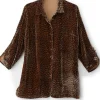 Icon Silk Velvet Poets Tunic Shirt<Soft Surroundings Hot