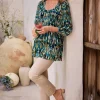 Imrie 3/4 Sleeve Tunic<Soft Surroundings Discount