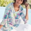 Iris 3/4 Sleeve Tunic<Soft Surroundings Hot