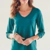Isabel Pima Long Sleeve Tee<Soft Surroundings Sale