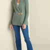 Ivey Cable Knit Cardigan<Soft Surroundings Hot