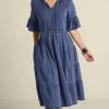 Jessanne Tencel™ Midi Dress<Soft Surroundings Best