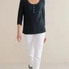 Jude Textured Top<Soft Surroundings Sale