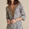 Kaimana Embellished Tunic<Soft Surroundings Discount
