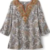 Kaimana Embellished Tunic<Soft Surroundings Discount