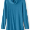 Kayla Rib Knit Cowl Neck Tunic<Soft Surroundings New
