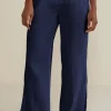 Khulani Wide Leg Gauze Pants<Soft Surroundings Outlet
