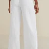 Khulani Wide Leg Gauze Pants<Soft Surroundings Outlet