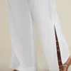 Khulani Wide Leg Gauze Pants<Soft Surroundings Outlet