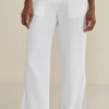 Khulani Wide Leg Gauze Pants<Soft Surroundings Outlet