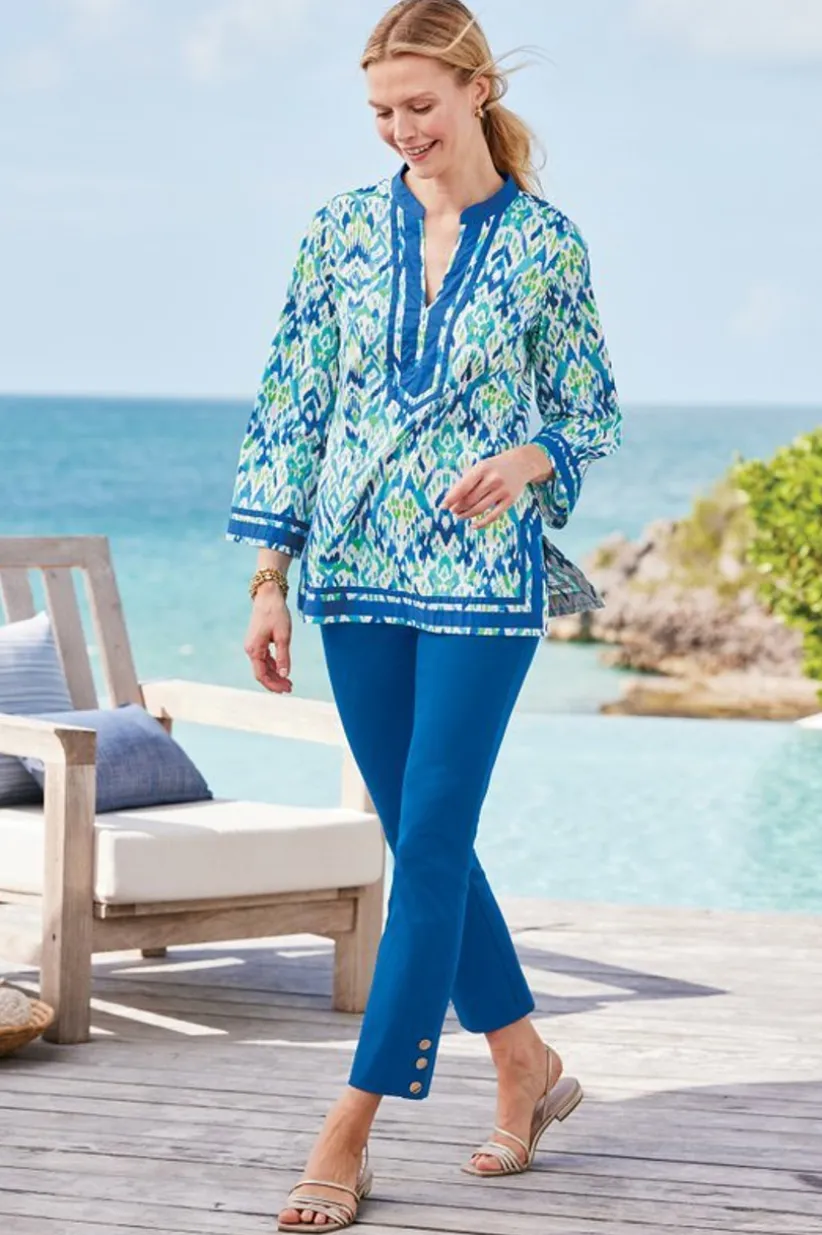 Kirti Ikat Tunic<Soft Surroundings Outlet