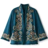 Kiruna Embroidered Jacket<Soft Surroundings Online