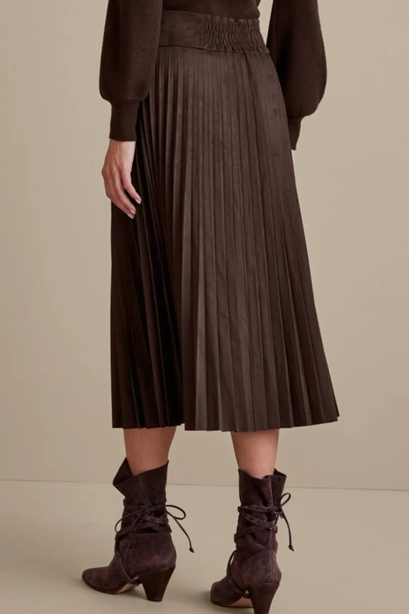 Lavina Faux Suede Skirt<Soft Surroundings Hot