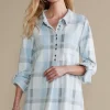 Mad About Plaid Top<Soft Surroundings Outlet