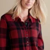 Mad About Plaid Top<Soft Surroundings Outlet