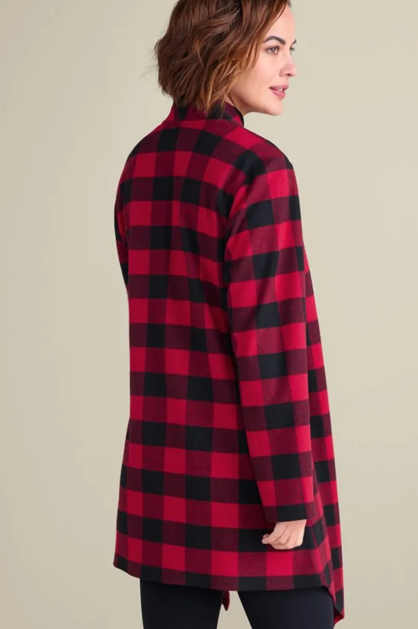 Mad About Plaid Topper<Soft Surroundings Discount