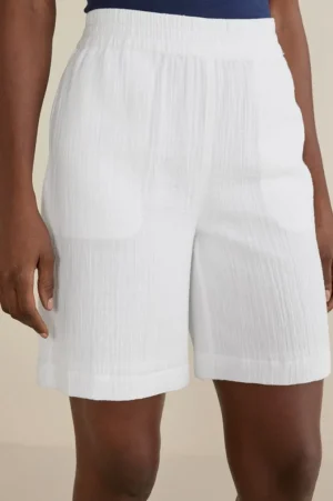 Marilla Gauze Shorts<Soft Surroundings Sale