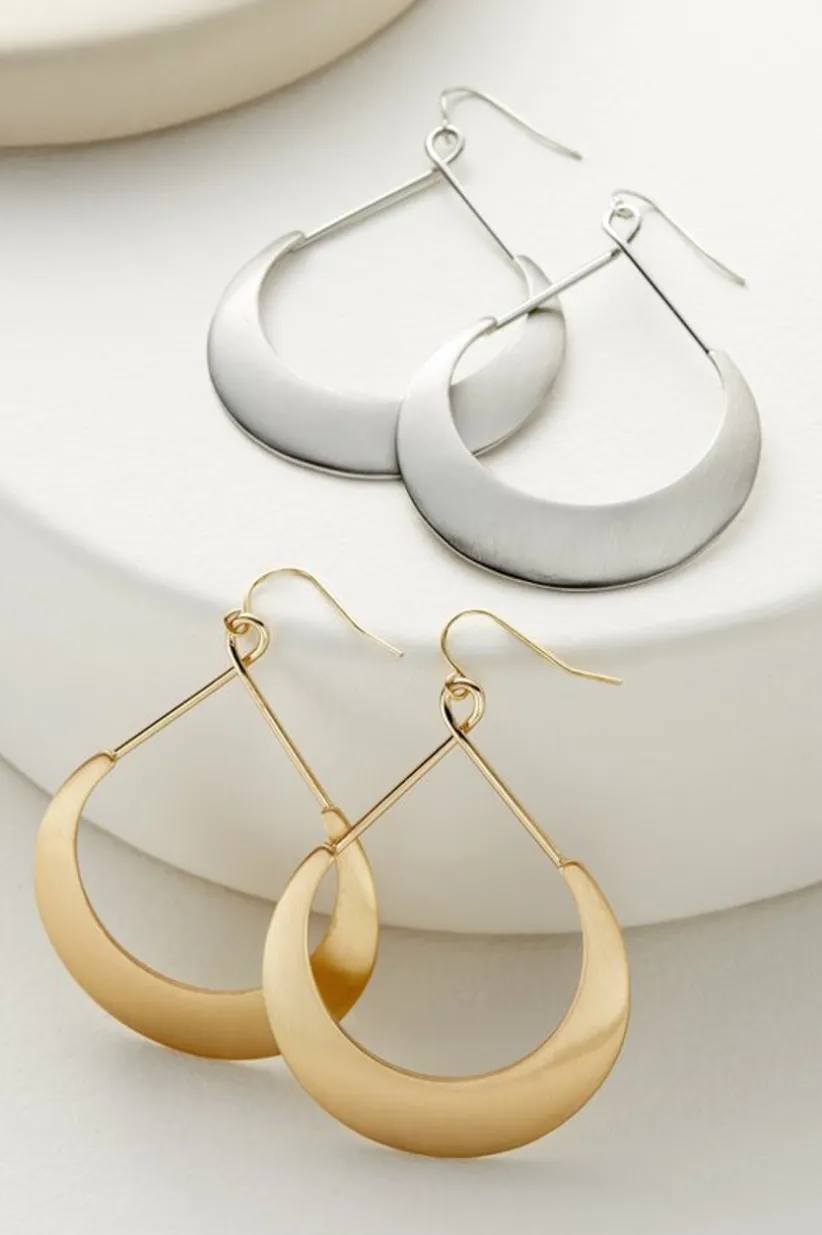 Marlo Hoop Earrings<Soft Surroundings Hot