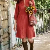 Martine Faux Suede Dress<Soft Surroundings Sale