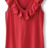 Marybeth Ruffle Tank<Soft Surroundings Discount