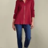 Meria Zip Cardi<Soft Surroundings Online