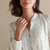 Mila Metallic Blouse<Soft Surroundings Online