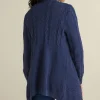 Minah Cable Knit Cardigan<Soft Surroundings Clearance
