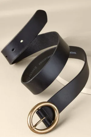 Monaco Leather Belt<Soft Surroundings Fashion