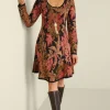 Nelia Jacquard Sweater Dress<Soft Surroundings Hot