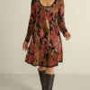 Nelia Jacquard Sweater Dress<Soft Surroundings Hot