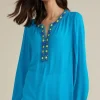 Nellie Gauze Tunic<Soft Surroundings New