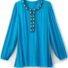 Nellie Gauze Tunic<Soft Surroundings New