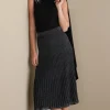 Nisha Knit Pleated Skirt<Soft Surroundings Fashion