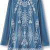 Nori Embroidered Velvet Tunic<Soft Surroundings Best
