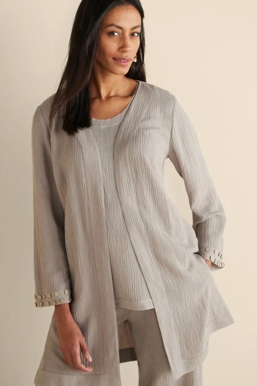 Oceo Gauze Topper<Soft Surroundings Discount