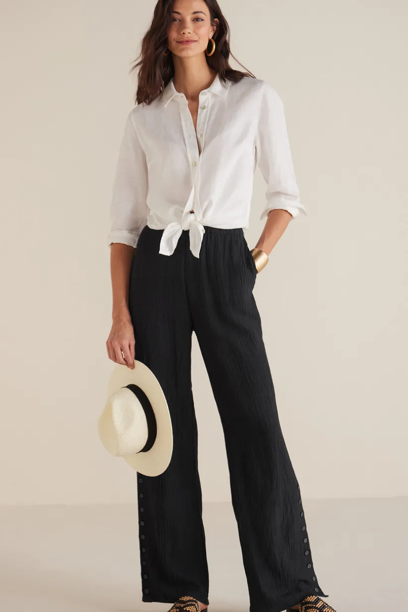 Oceo Gauze Wide-Leg Pants<Soft Surroundings Online