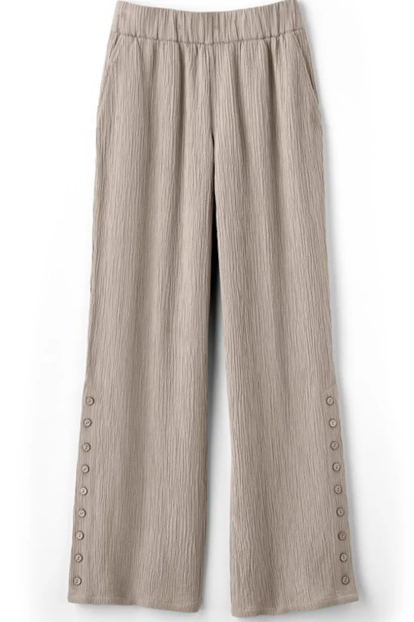 Oceo Gauze Wide-Leg Pants<Soft Surroundings Online