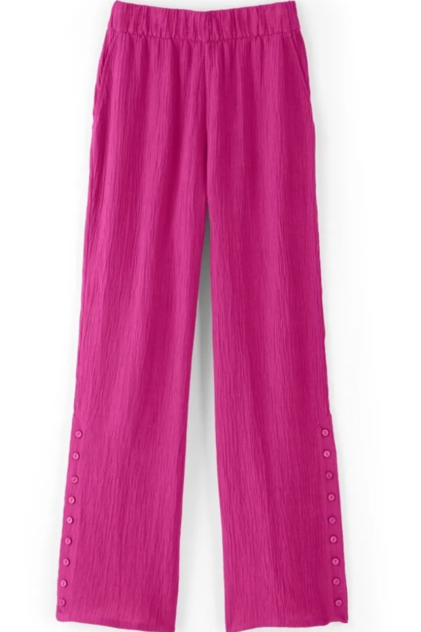 Oceo Gauze Wide-Leg Pants<Soft Surroundings Online